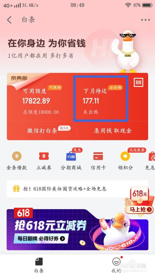 京东怎么提前还款白条分期_京东白条提前还分期付款_还款分期京东白条提前全部还清