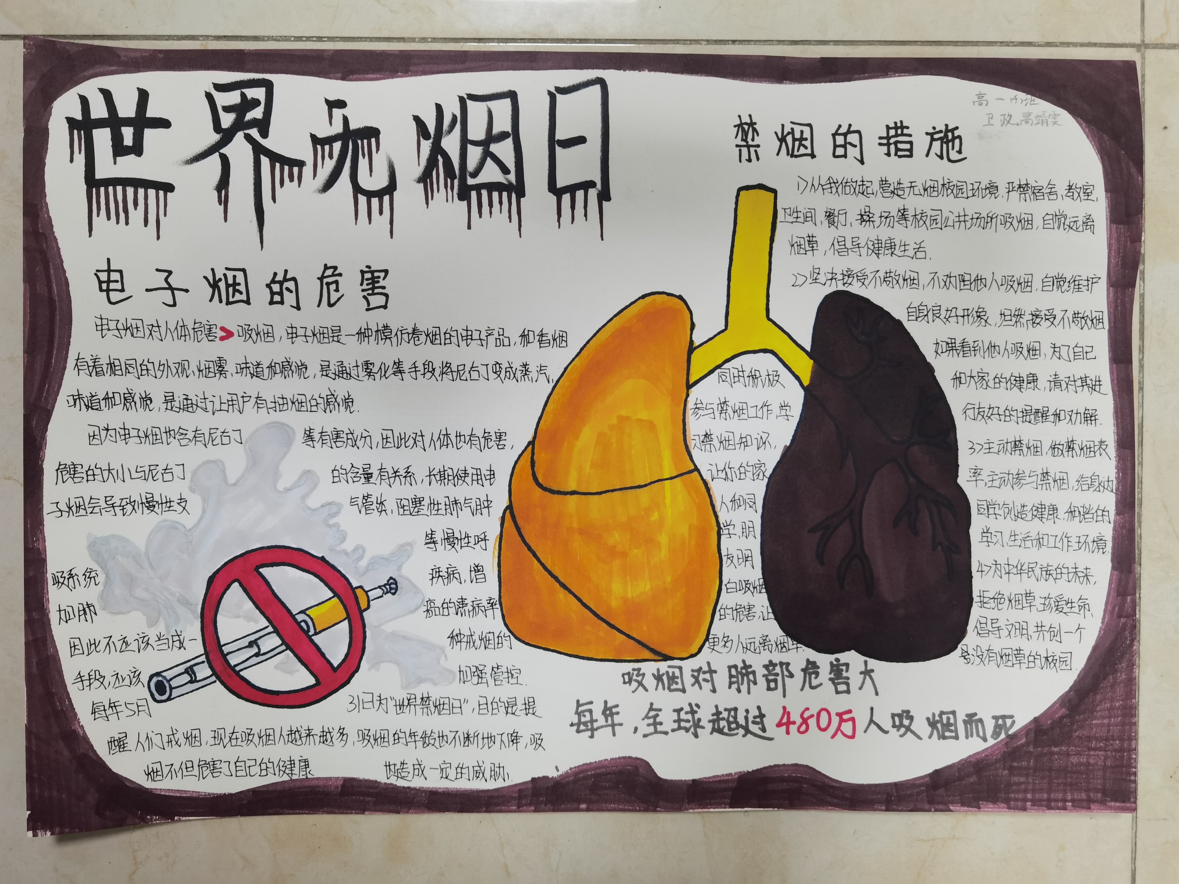 宣传烟的广告_烟的宣传海报_无烟日宣传资料